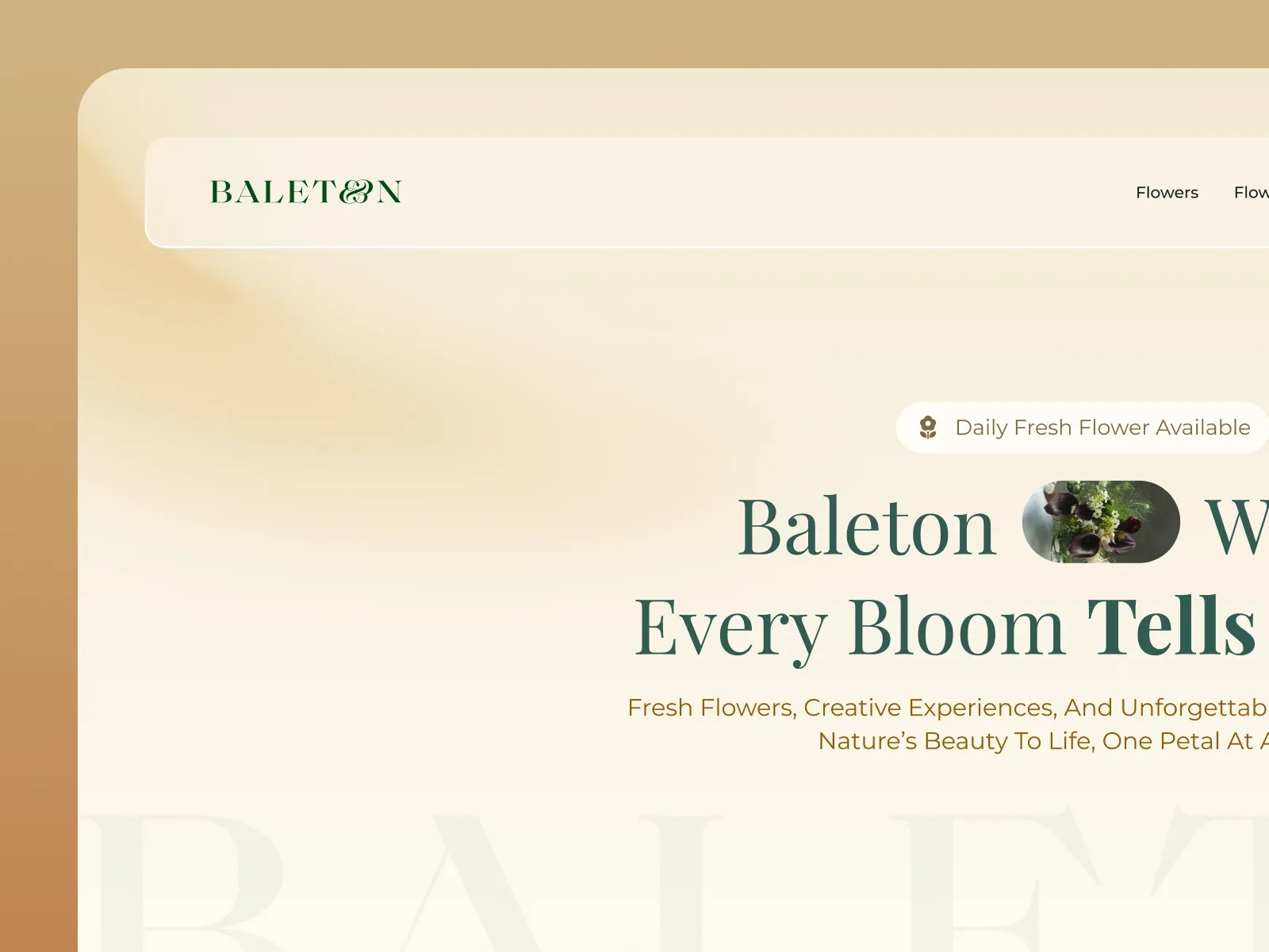 Baleton design 4
